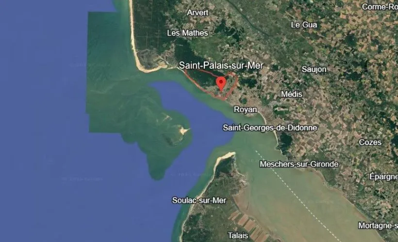 Image Terrain à bâtir de 1100 m² à SAINT-PALAIS-SUR-MER (17)
