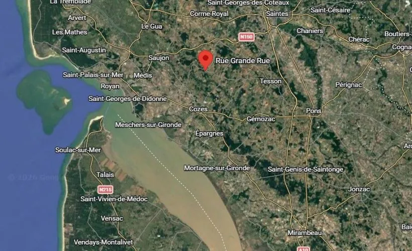 Image Terrain à bâtir de 462 m² à MEURSAC (17)