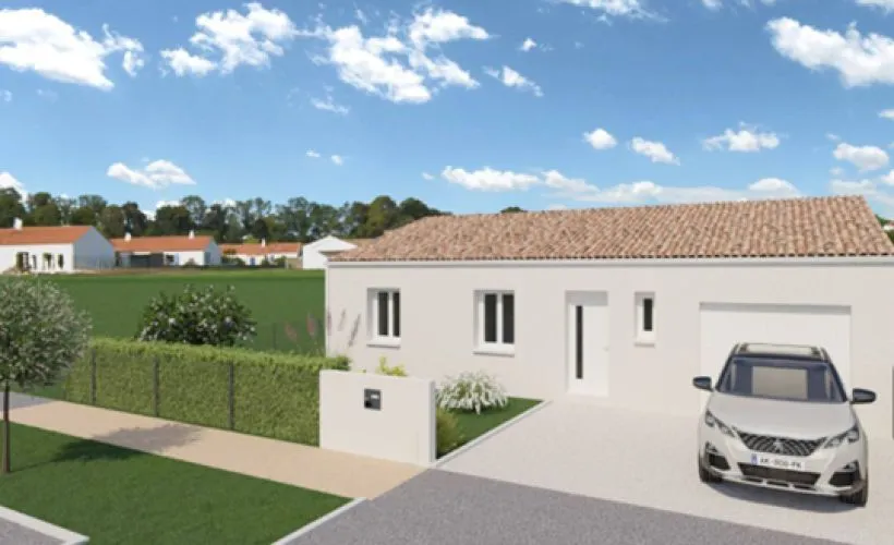 Image Projet de construction d'une maison 86 m² avec terrain à SAINT-PALAIS-SUR-MER (17)