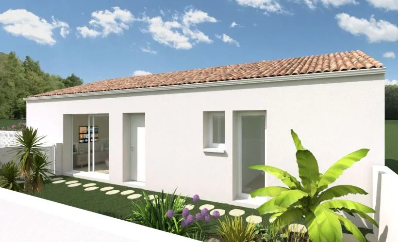 Image Projet de construction d'une maison 75 m² avec terrain à CORME-ROYAL (17)