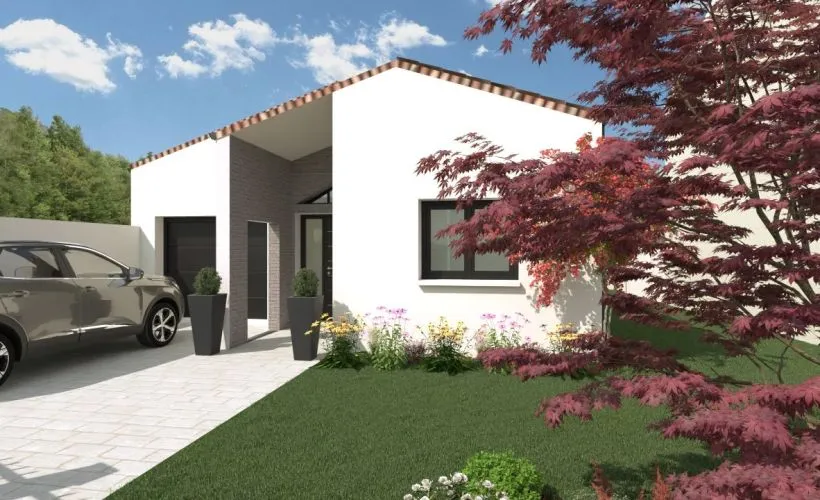 Image Projet de construction d'une maison 90 m² avec terrain à LOIRE-LES-MARAIS (17)