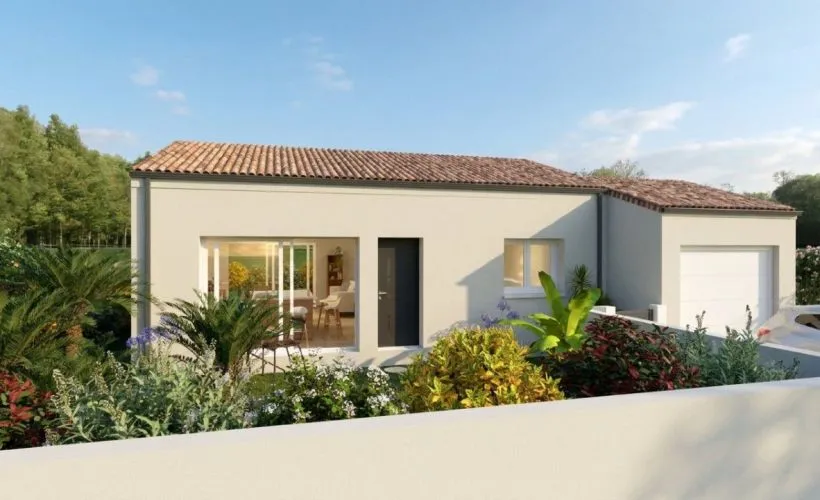 Image Projet de construction d'une maison 75 m² avec terrain à SAINT-OUEN-D'AUNIS (17)