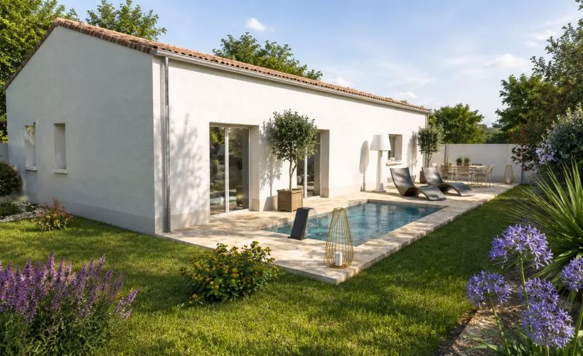 Image Projet de construction d'une maison 3 chambres avec terrain à DOMPIERRE-SUR-MER (17)