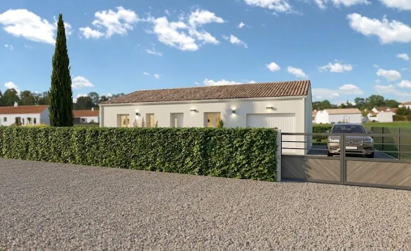 Image Projet de construction d'une maison 72 m² avec terrain à BOIS (17)
