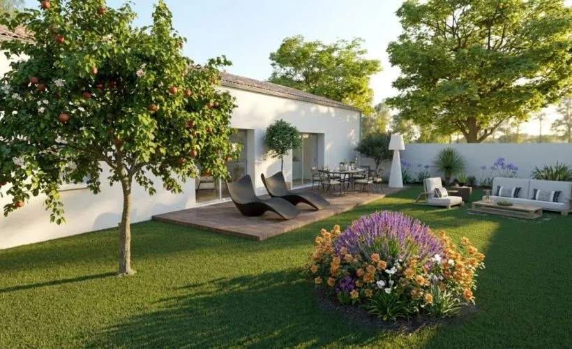 Image Projet de construction d'une maison 90 m² avec terrain à SAINTE-SOULLE (17)
