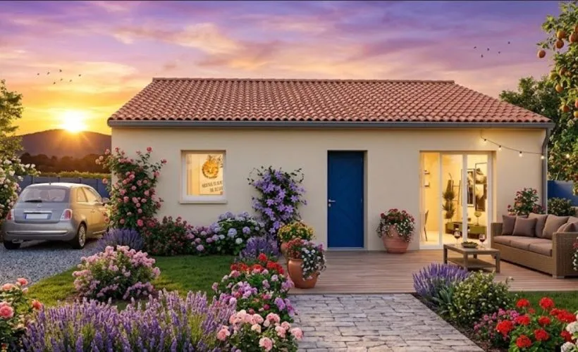 Image Projet de construction d'une maison 80 m² avec terrain à LA CHAPELLE-DES-POTS (17)