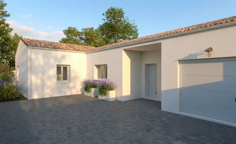 Image Projet de construction d'une maison 110 m² avec terrain à TONNAY-CHARENTE (17)