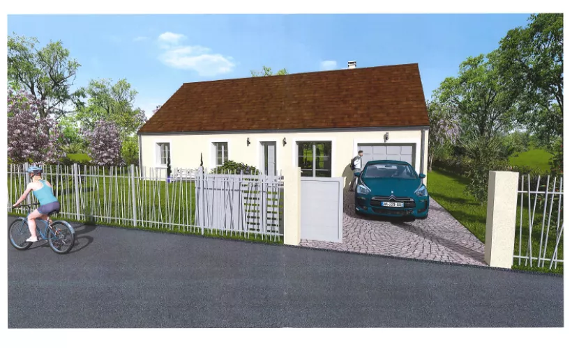 Image Maison 90 m² avec terrain à POUILLENAY (21)