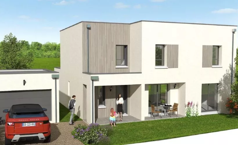 Image Maison  de 160 m² avec terrain de 1050 m² à BOIS-LE-ROI (77)