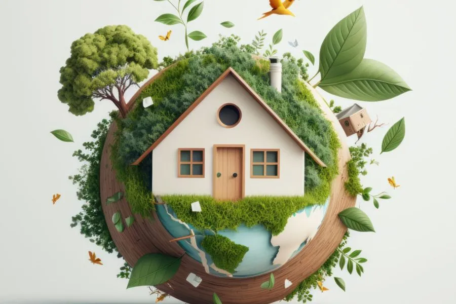 Zoom sur l'éco-logis, maison écoresponsable construite par Solis