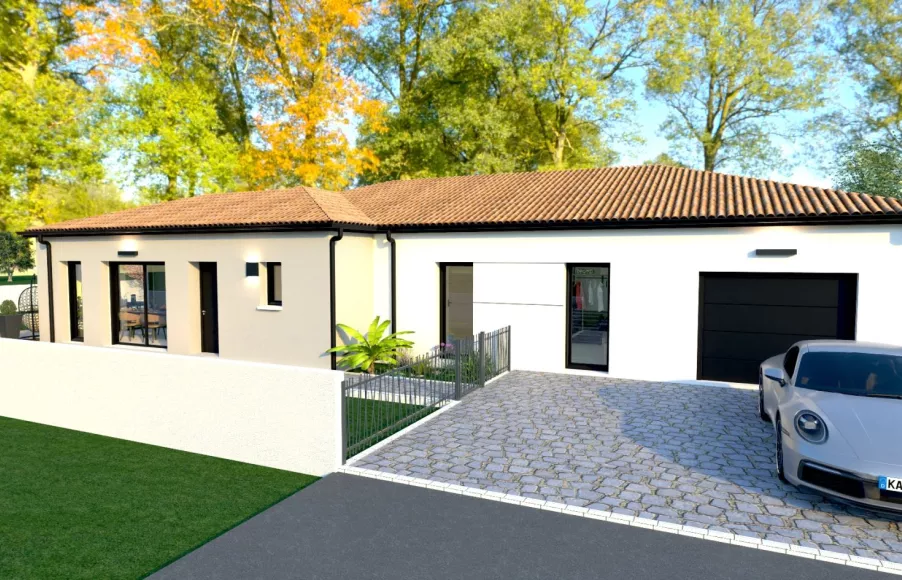 Image Projet de construction d'une maison 130 m² avec terrain à LANDEMONT (49)
