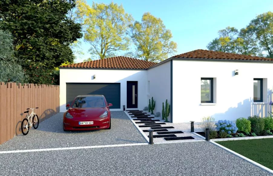 Image Projet de construction d'une maison 105 m² avec terrain à FRESNAY-EN-RETZ (44)