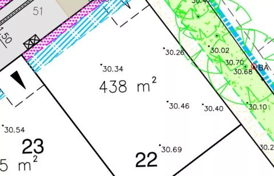 Image Terrain à bâtir de 438 m² à MARTINET (85)