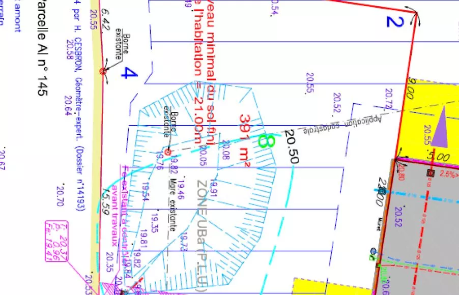 Image Terrain à bâtir de 391 m² à SOULLANS (85)