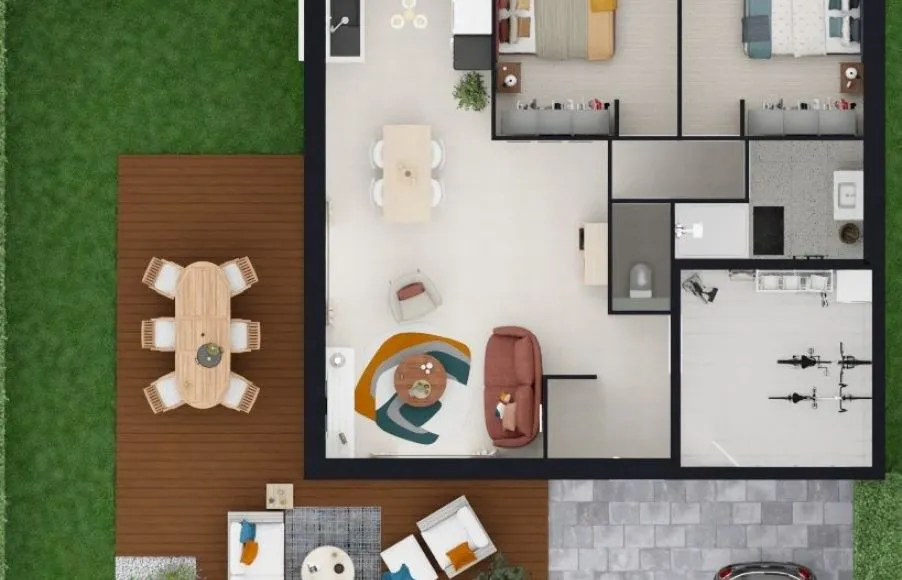 Image Projet de construction d'une maison 63 m² avec terrain à NESMY (85)