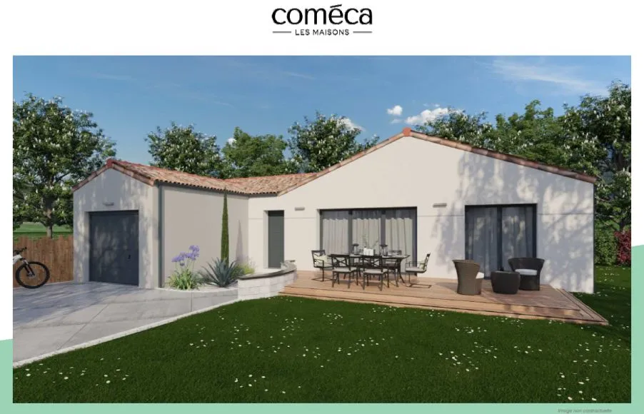 Image Projet de construction d'une maison 83 m² avec terrain à NOTRE-DAME-DE-MONTS (85)