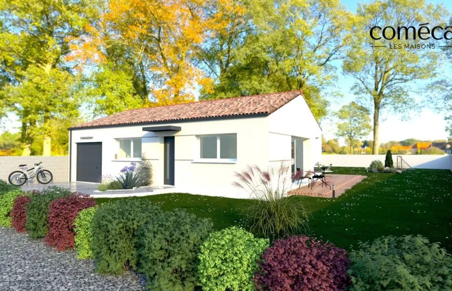Image Projet de construction d'une maison 99 m² avec terrain à BOURGNEUF-EN-RETZ (44)