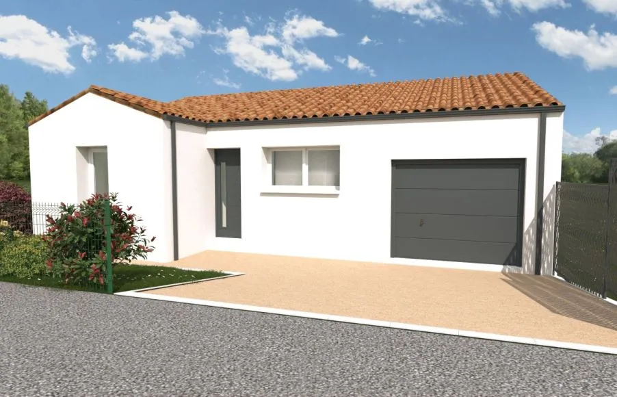 Image Faites construire votre maison neuve 71.41 m² avec terrain à LANDERONDE (85) !