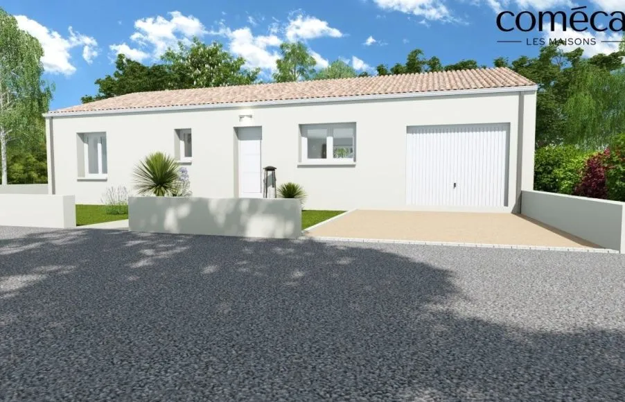 Image Projet de construction d'une maison 81 m² avec terrain à LE CHAMP-SAINT-PERE (85)