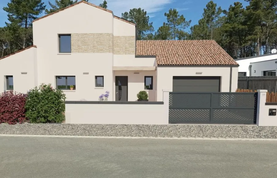 Image Projet de construction d'une maison 160 m² avec terrain à SAINT-GILLES-CROIX-DE-VIE (85)