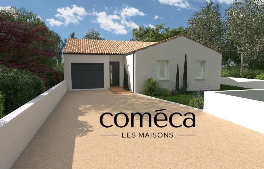 Image Projet de construction d'une maison 97 m² avec terrain à POIROUX (85)