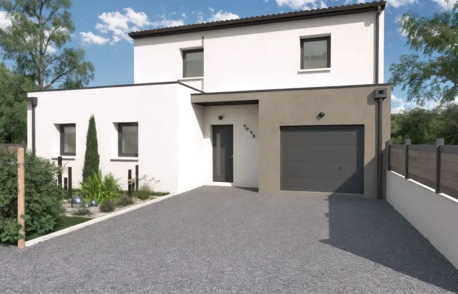Image Projet de construction d'une maison 127 m² avec terrain à VERTOU (44)