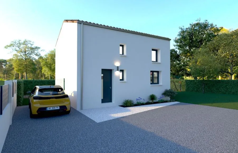 Image Projet de construction d'une maison 82 m² avec terrain à BOUGUENAIS (44)
