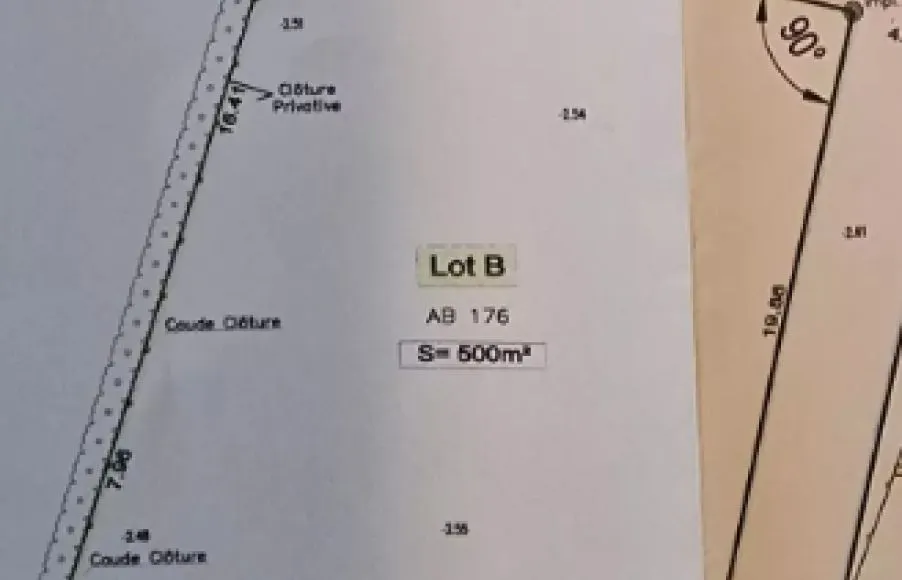 Image Terrain à bâtir de 500 m² à BOUIN (85)