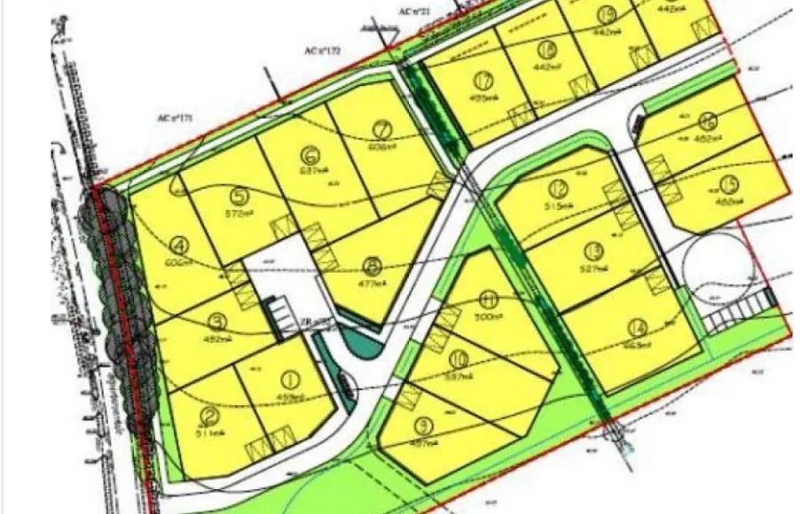 Image Terrain à bâtir de 442 m² à GRAND'LANDES (85)