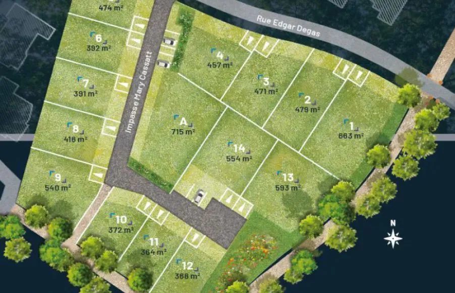 Image Terrain à bâtir de 392 m² à CHALLANS (85)