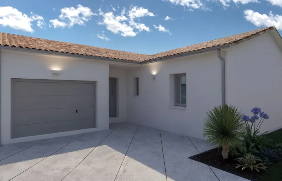 Image Projet de construction d'une maison 102 m² avec terrain à CHALLANS (85)