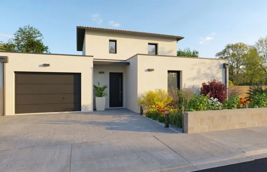 Image Projet de construction d'une maison 130 m² avec terrain à LE LOROUX-BOTTEREAU (44)