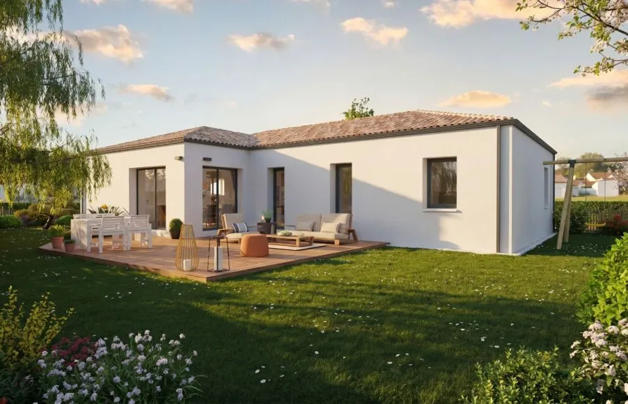 Image Projet de construction d'une maison 96 m² avec terrain à LA VARENNE (49)