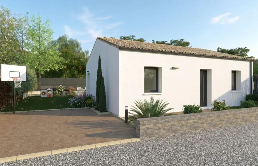 Image Projet de construction d'une maison 75 m² avec terrain à MONTBERT (44)