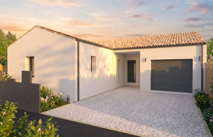 Image Projet de construction d'une maison 105 m² avec terrain à LA GARNACHE (85)