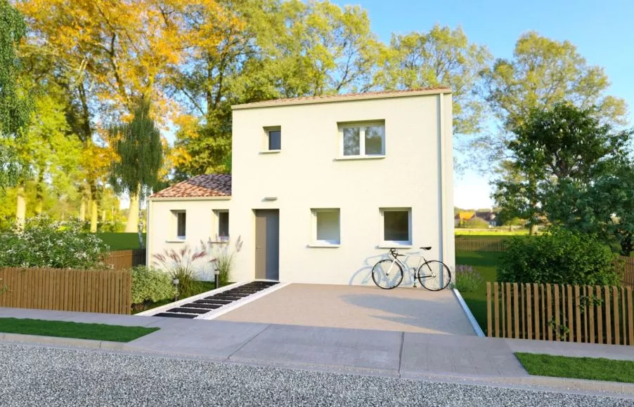 Image Projet de construction d'une maison 98.11 m² avec terrain à MAULEON (79)