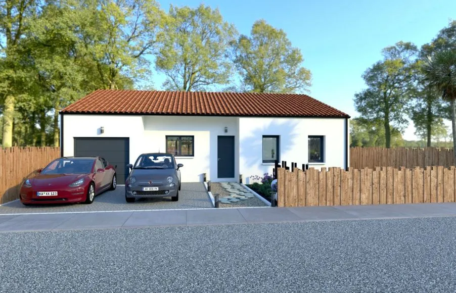 Image Projet de construction d'une maison 120 m² avec terrain à SAINT-HILAIRE-DE-CHALEONS (44)