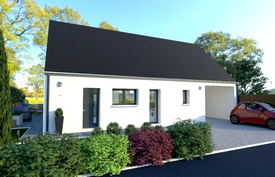 Image Faites construire votre maison neuve 70 m² avec terrain à SAINT-MARS-LA-JAILLE (44) !