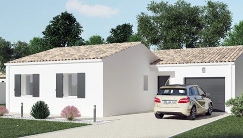 Plan de maison neuve en vente dans la ville de Saintes