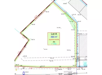 Photo du terrain à bâtir de 393 m²<br> à LE COUDRAY (28)